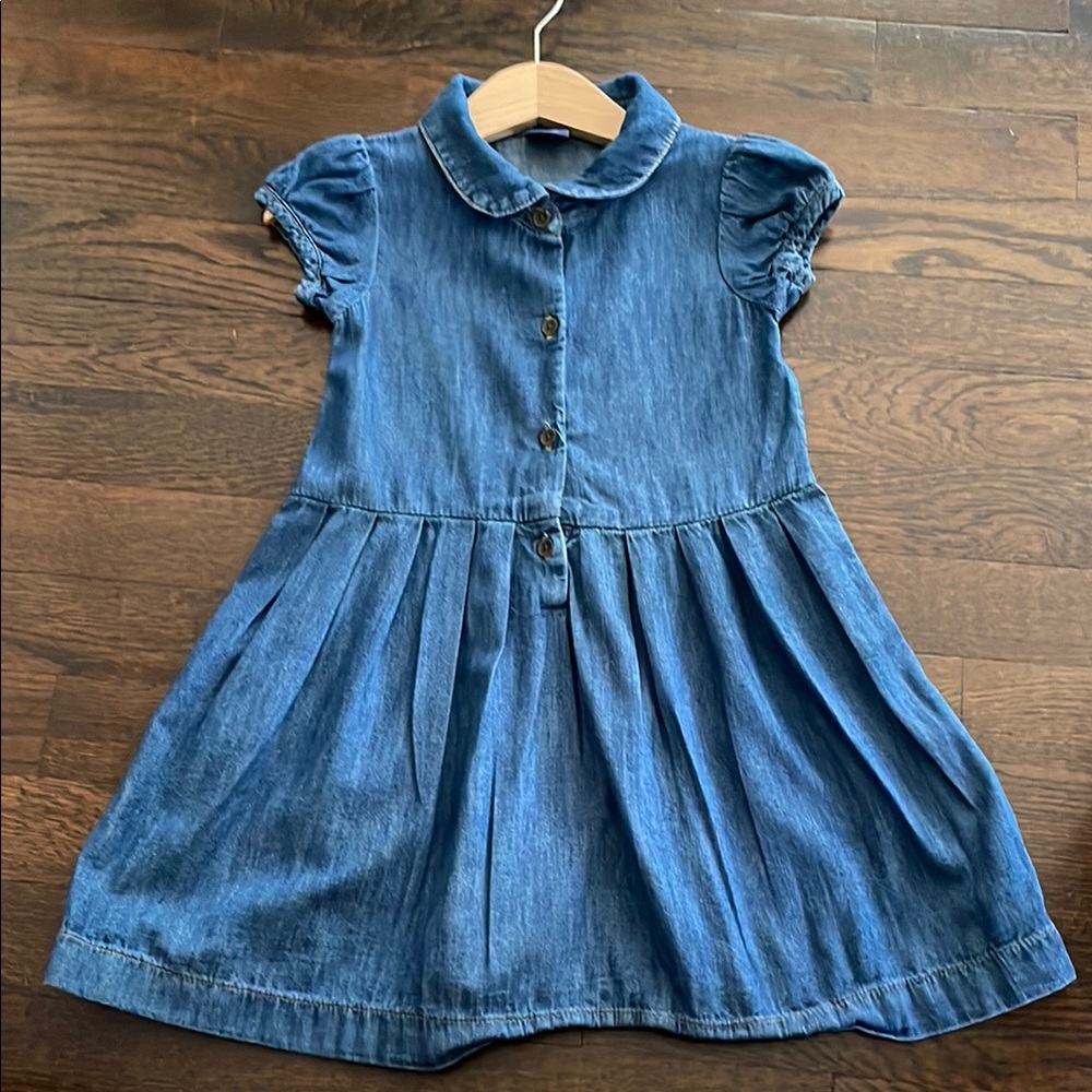 Blue Denim Kids Dress